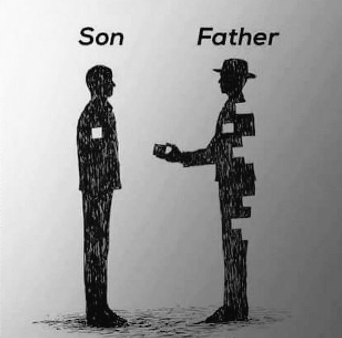 generaties; vaders en zonen